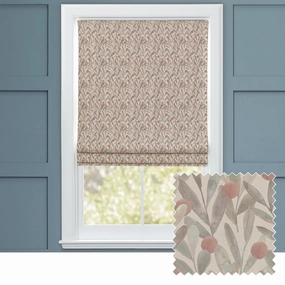 Katsura Printed Cotton Made to Measure Roman Blinds Mulberrybedding sets ,throw blankets 