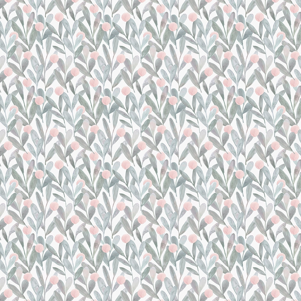 Katsura Printed Made to Measure Curtains Granite