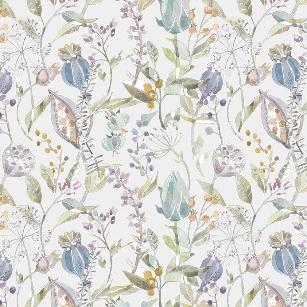 Kelston Printed Cotton Made to Measure Roman Blinds Capri