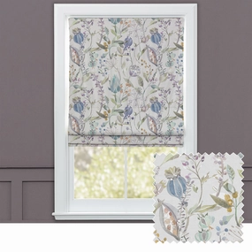Kelston Printed Cotton Made to Measure Roman Blinds Capribedding sets ,throw blankets 