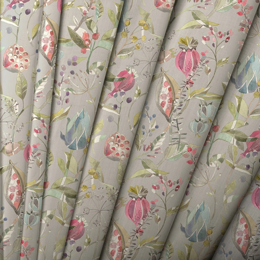 Kelston Printed Cotton Made to Measure Roman Blinds Sorbet/Natural