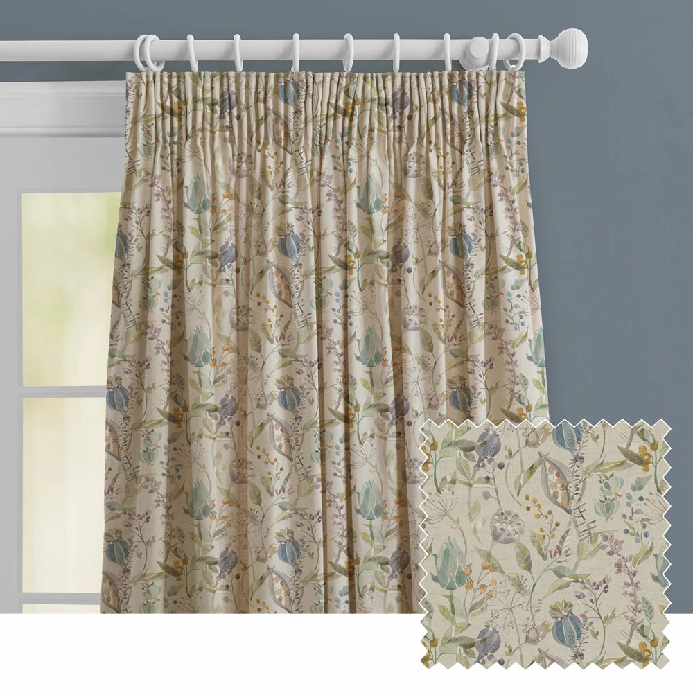 Kelston Printed Made to Measure Curtains Capri Linenbedding sets ,throw blankets 