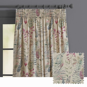 Kenton Printed Made to Measure Curtains Loganberrybedding sets ,throw blankets 