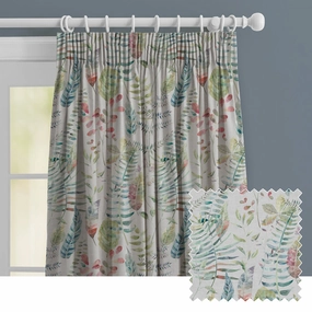 Kenton Printed Made to Measure Curtains Silverbedding sets ,throw blankets 