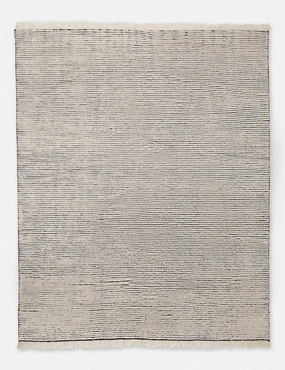 Kenzi Hand-Knotted Wool Rugmodern color block patchwork rug