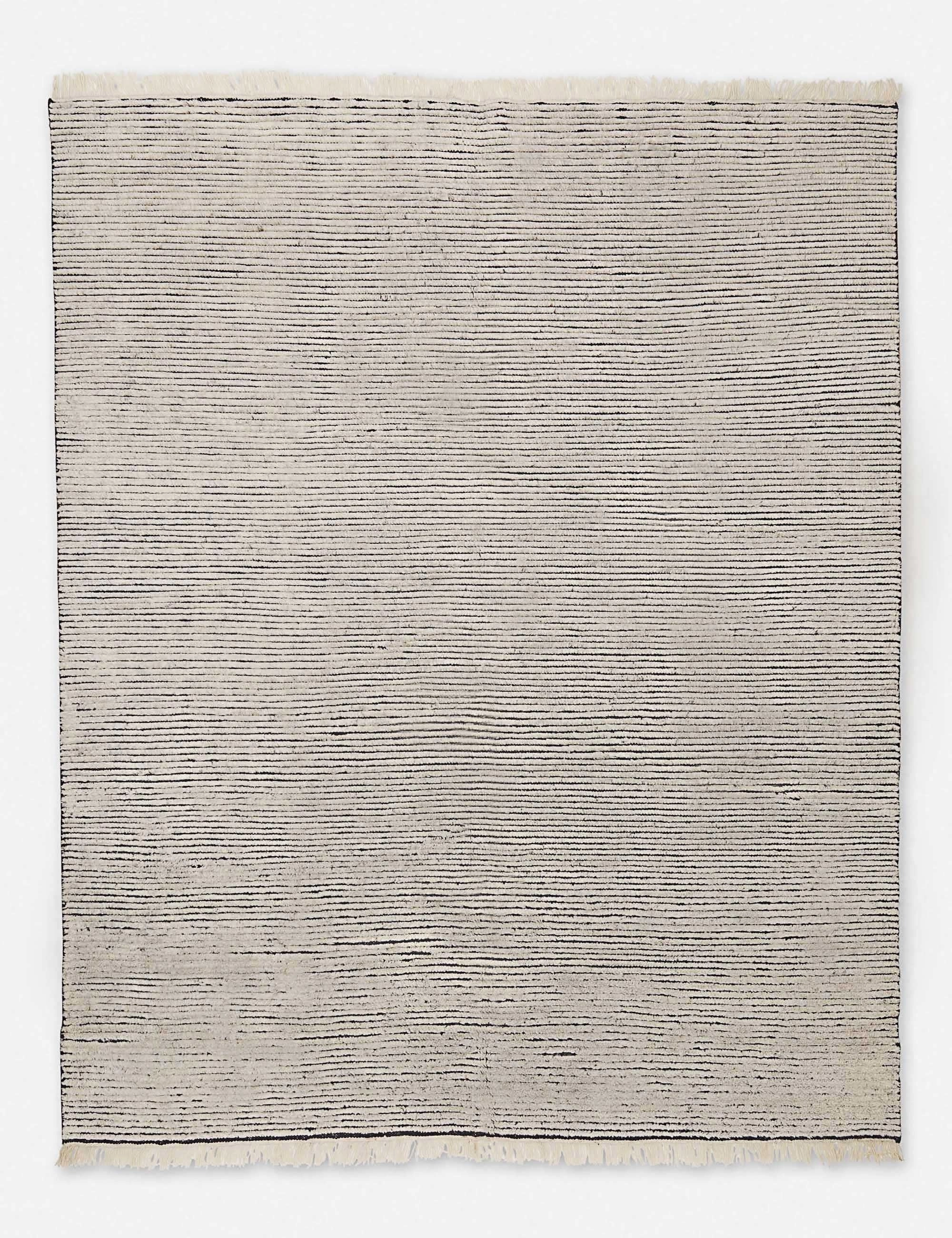 Kenzi Hand-Knotted Wool Rugmodern color block patchwork rug
