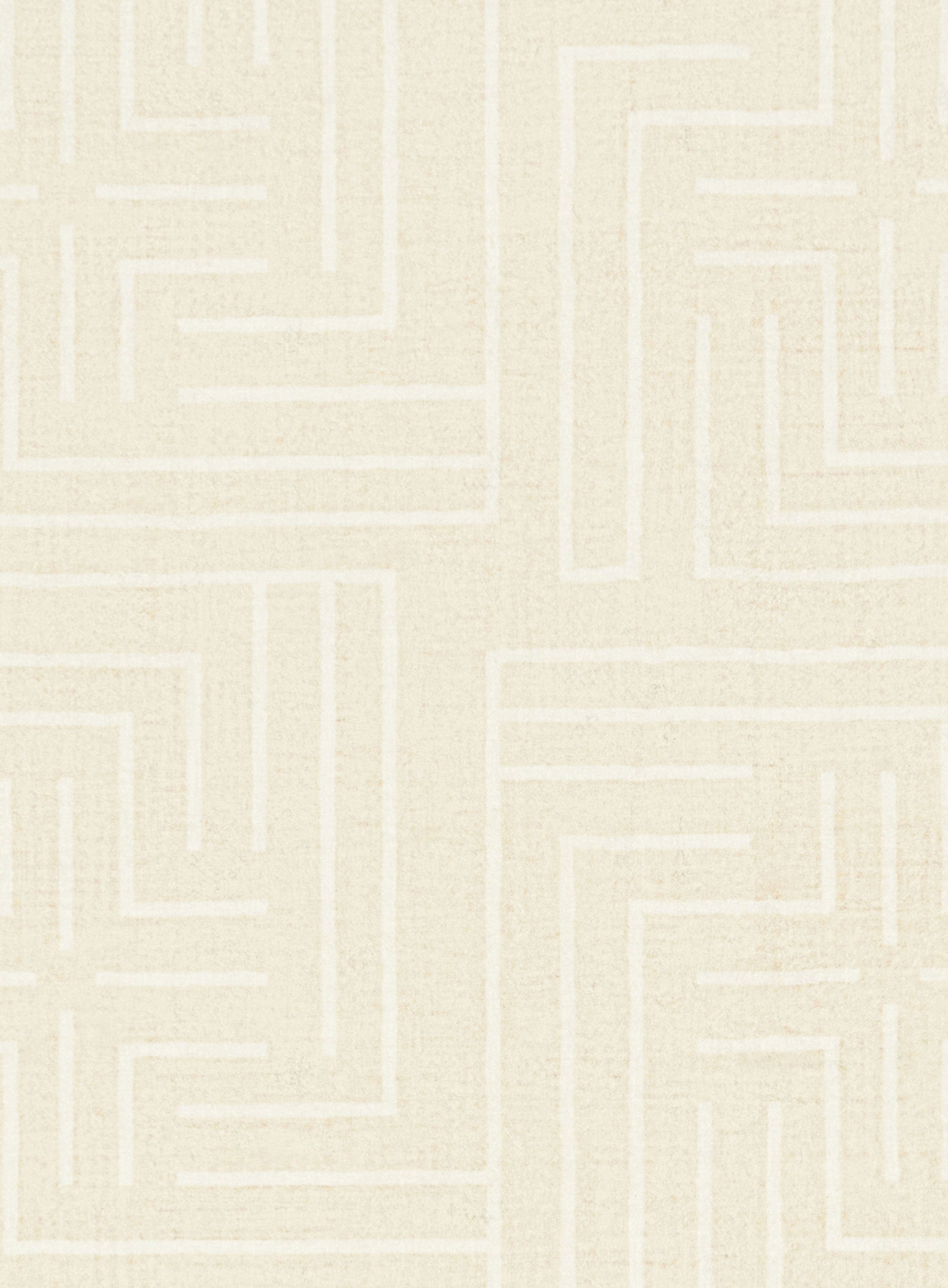 Kiana Cream Modern Washable Rug