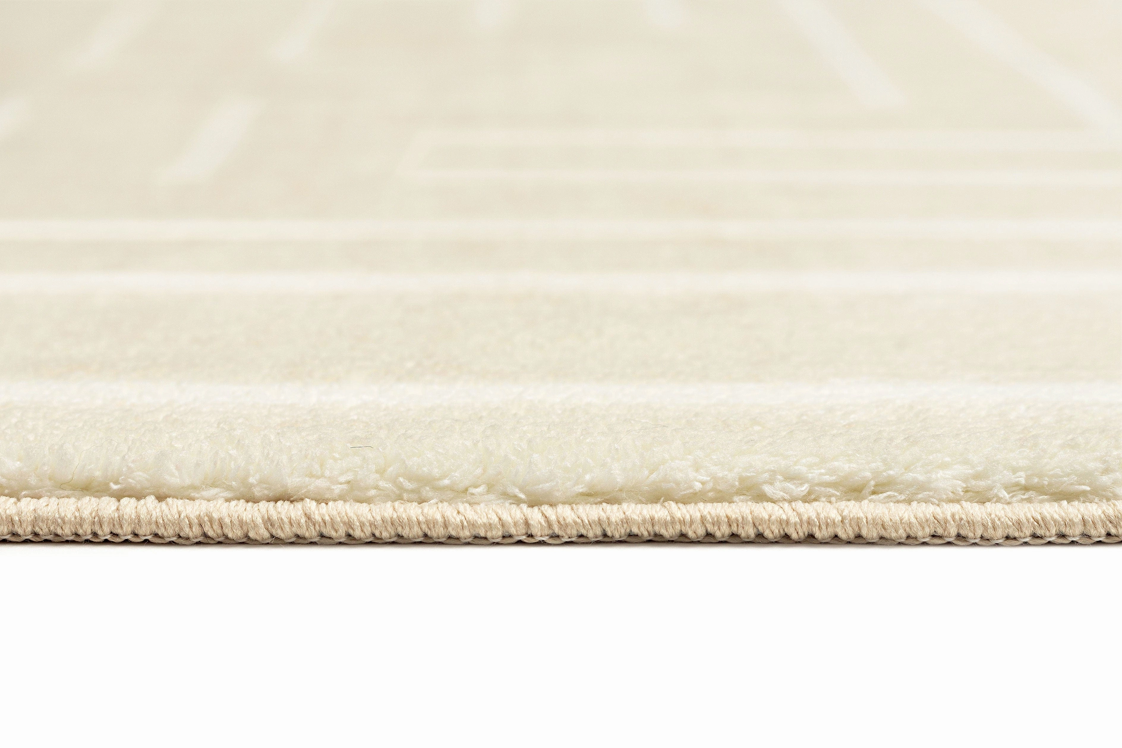 Kiana Cream Modern Washable Rug