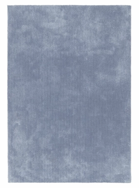 Kimi Soft Blue Shag Rugmodern color block patchwork rug