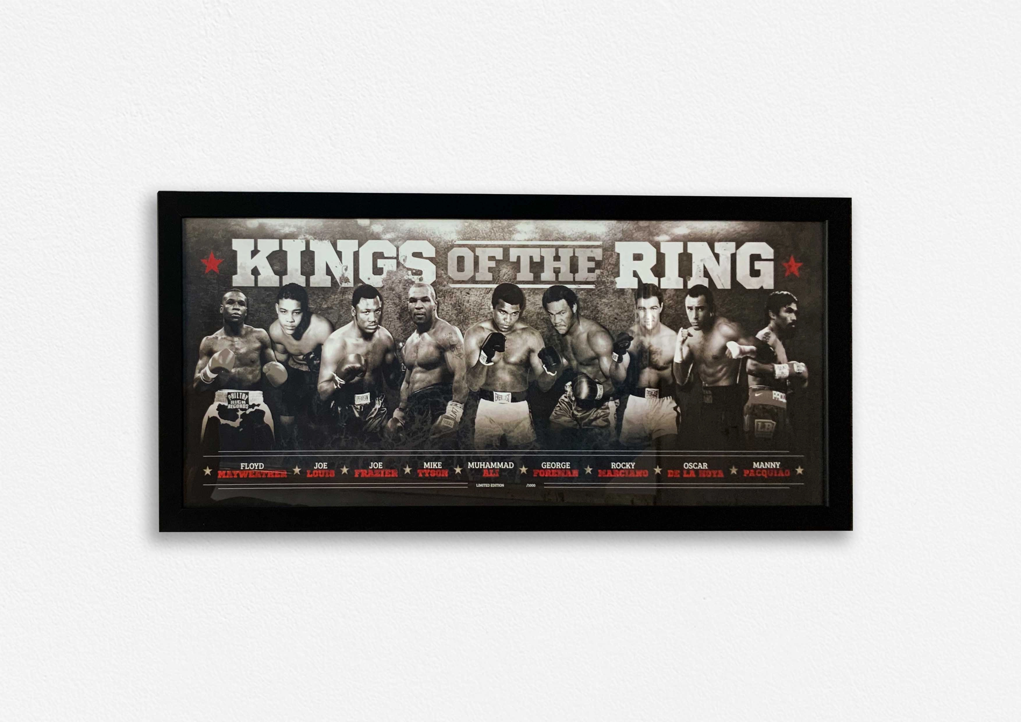 KINGS OF THE RING - FRAMEDhandmade souvenirs