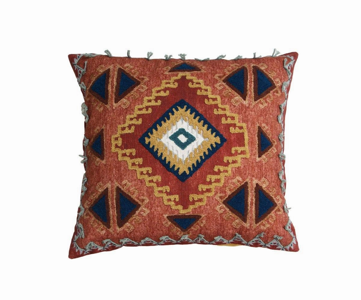 Kinsfolk Embroidered Pillow Coverbedding sets ,throw blankets 