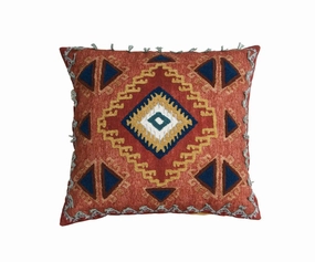 Kinsfolk Embroidered Pillow Coverbedding sets ,throw blankets 