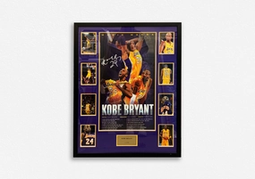 KOBE BRYANT STATISTICS - FRAMEDhandmade souvenirs