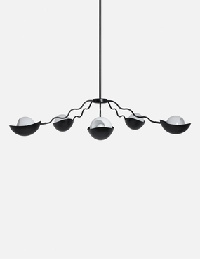 Kukka Chandelier by Sarah Sherman Samuelmodern chandelier,minimalist pendant light