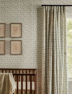 Kumquats Linen Curtain Panel by Rylee   Cruhome decor ,wall decor 