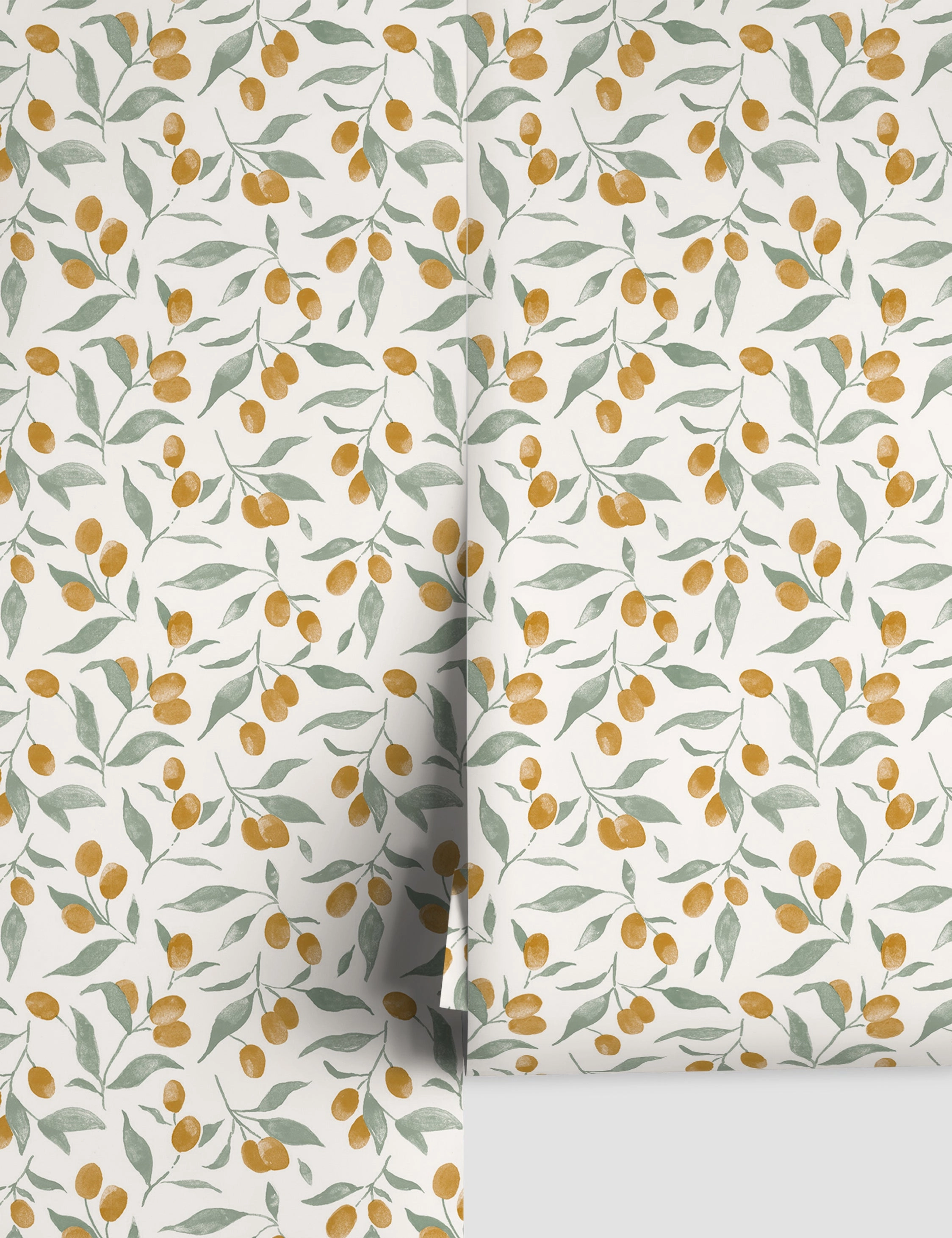 Kumquats Wallpaper by Rylee   Crunordic style wall decor