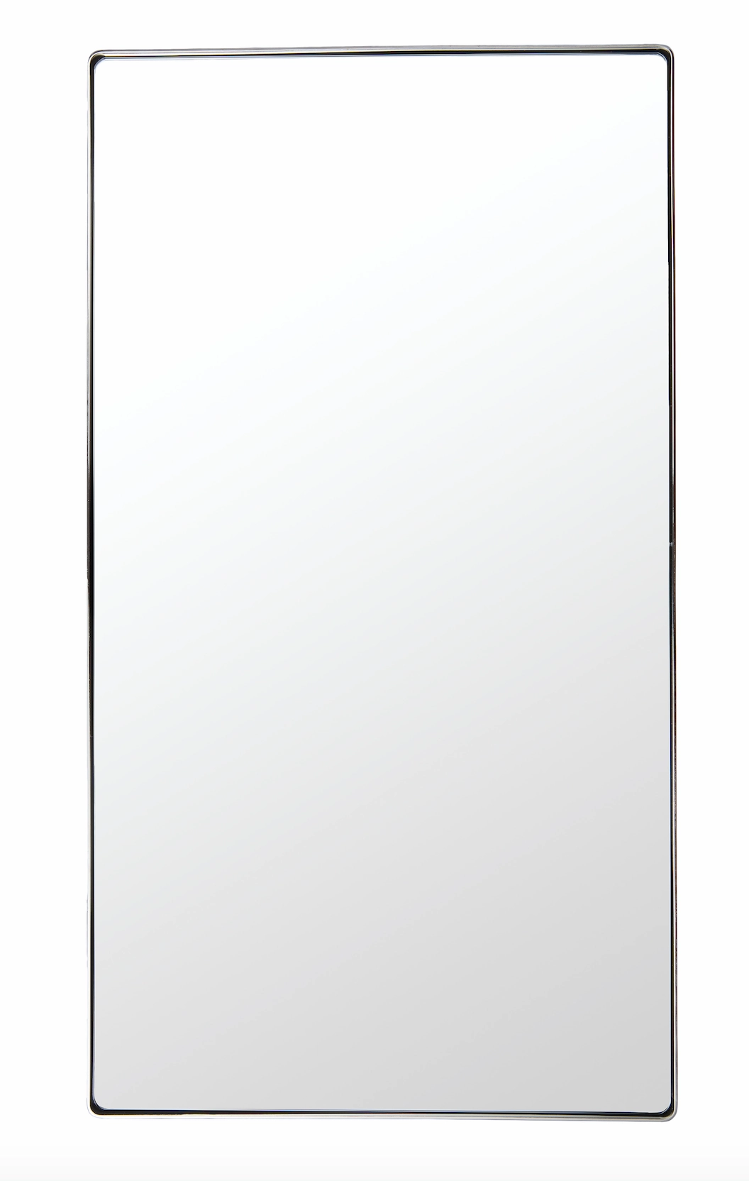 Kye 4DMI0109 22x40 Rectangle Mirror - Polished Nickelwall mounted decorative mirror,full length dressing mirror