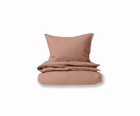 Laila Linen Duvet Cover   Shams Set - Desert Rosebedding sets ,throw blankets 