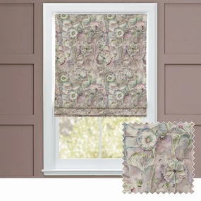 Langdale Printed Cotton Made to Measure Roman Blinds Figbedding sets ,throw blankets 
