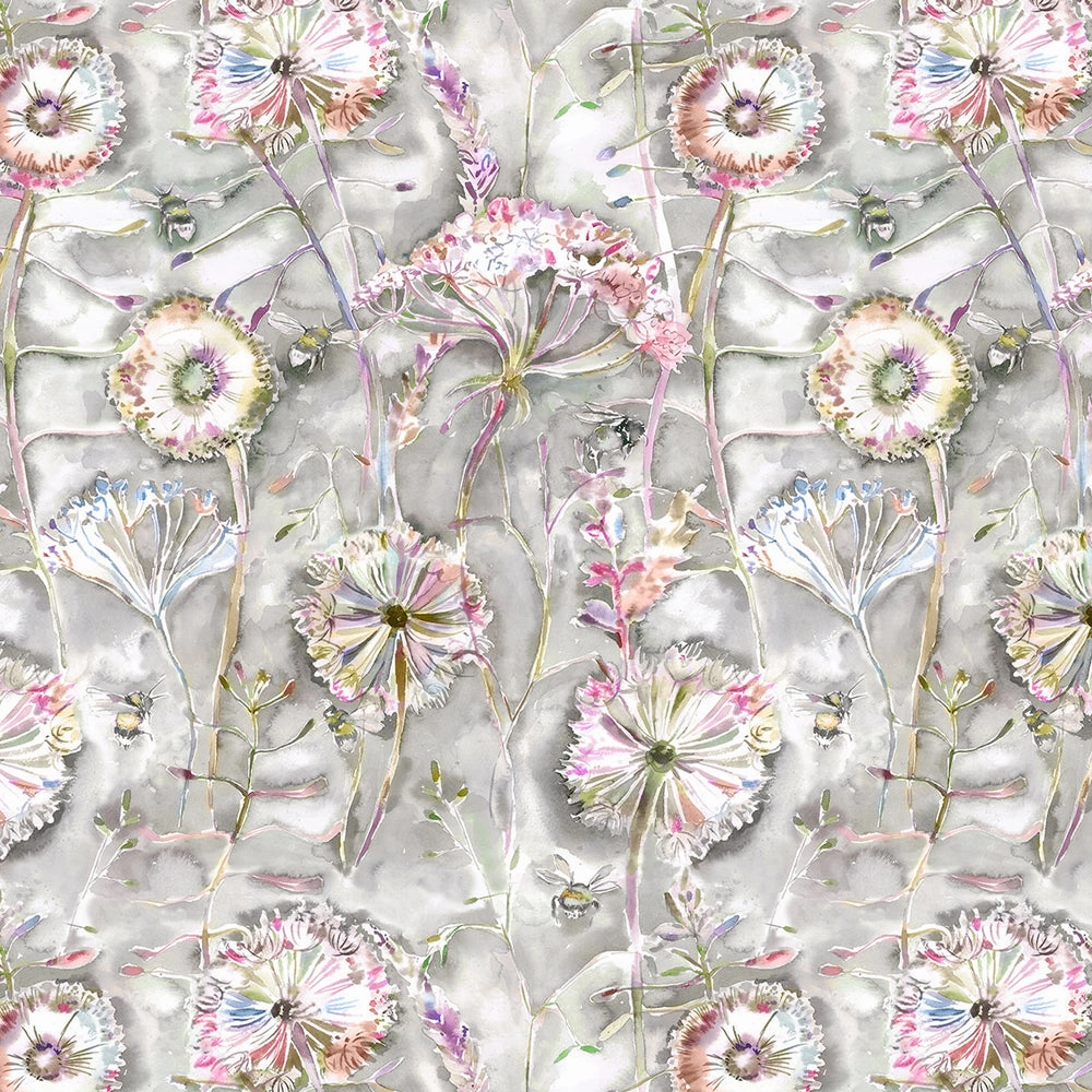 Langdale Printed Made to Measure Curtains Orchid