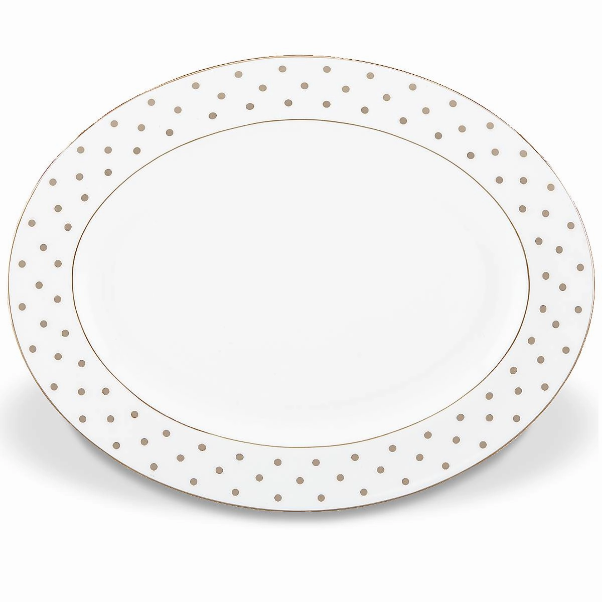 Larabee Road Platinum Oval Plattermodern kitchen decor ,kitchen dinner set ,dinnerware 