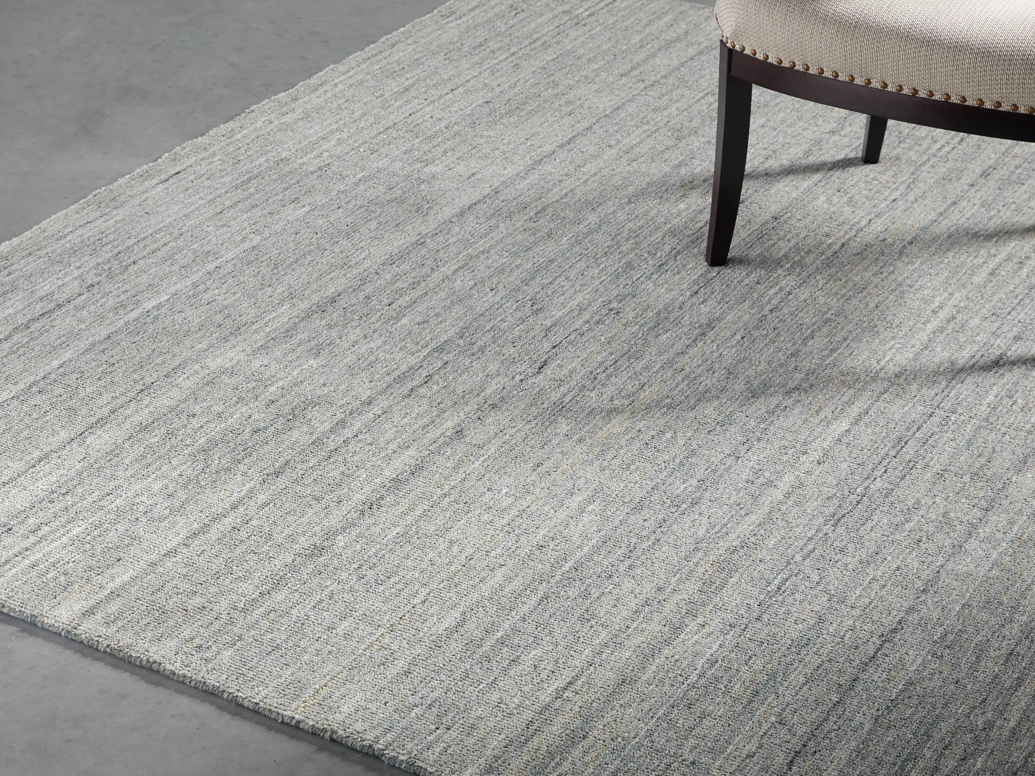 Lassen Rug in Silvermodern color block patchwork rug