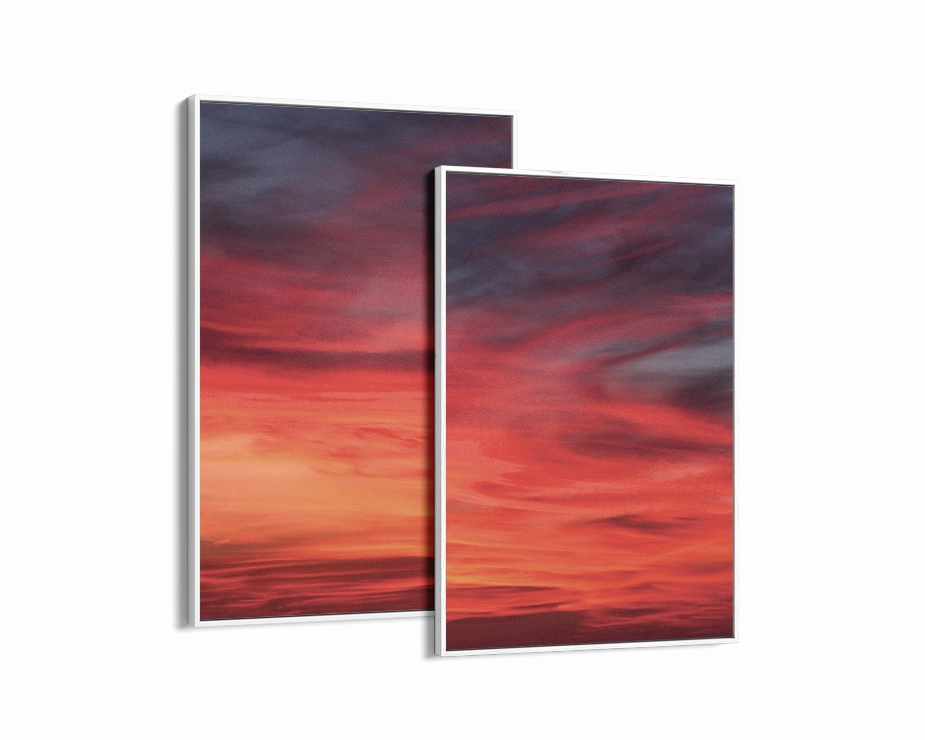 Late Sunset Set Includes Two Prints