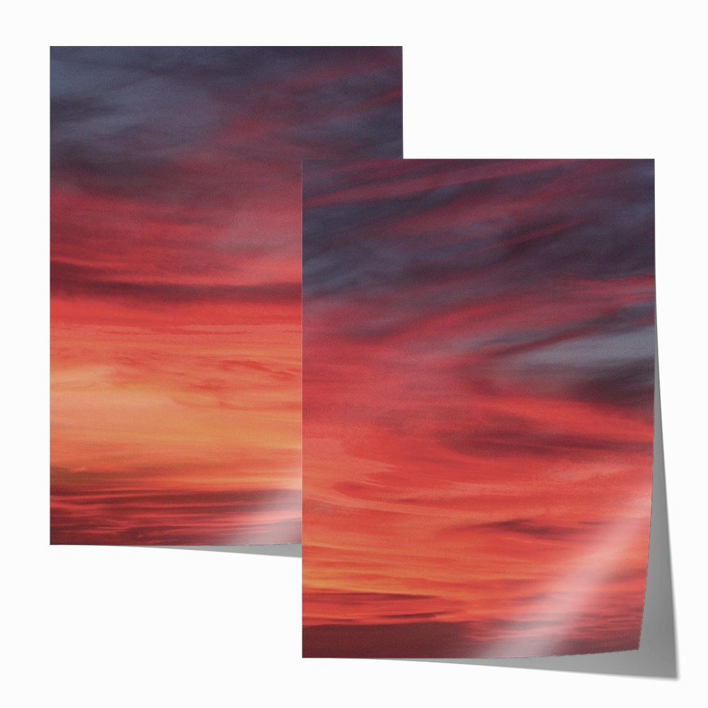 Late Sunset Set Includes Two Prints