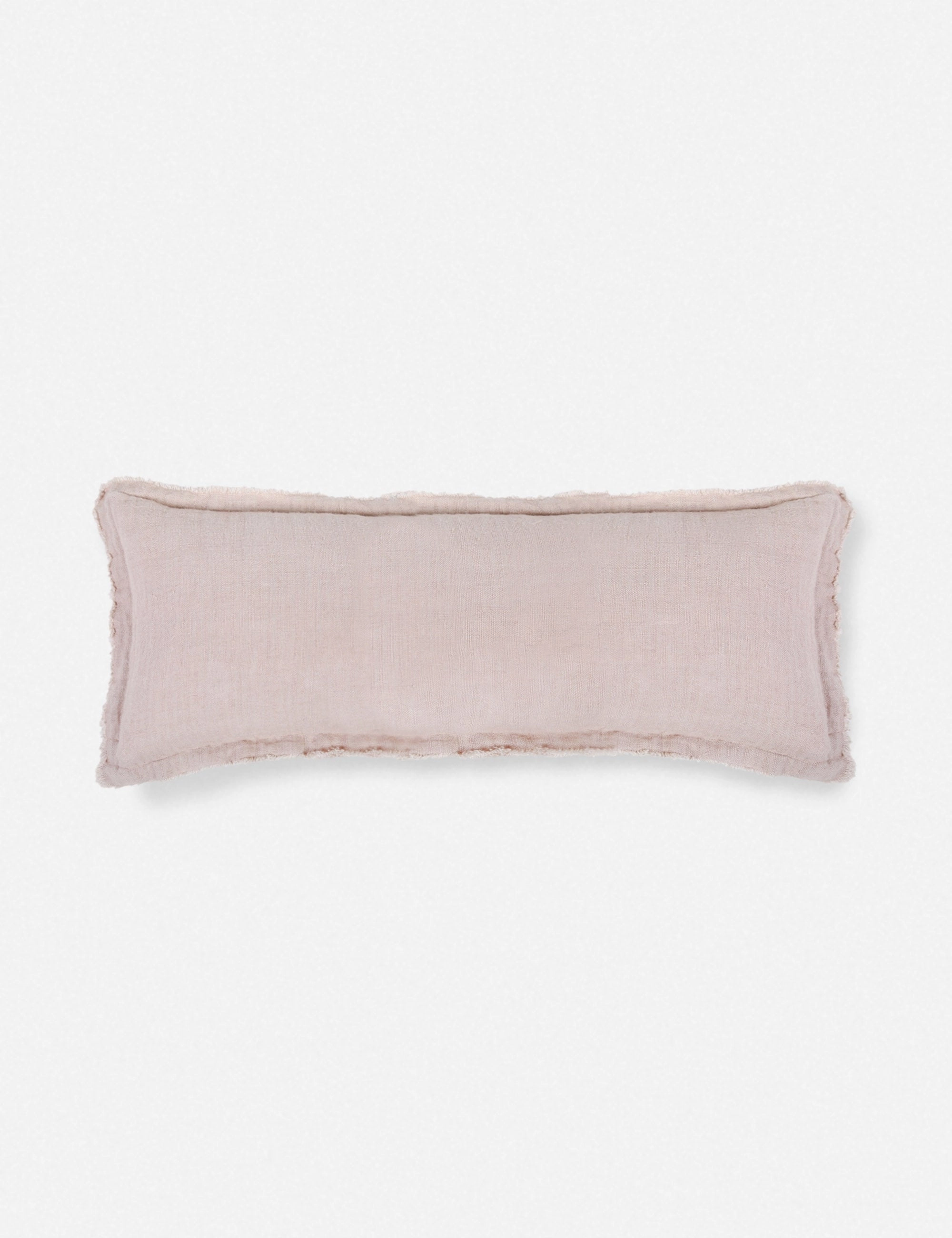 Laurel Stonewashed Linen Lumbar Pillow by Pom Pom at Homebedding sets ,throw blankets 