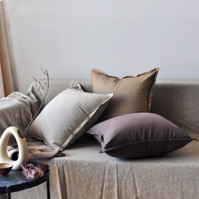Lea European Linen Pillow 60x60cmhome decoration ,modern home decor 