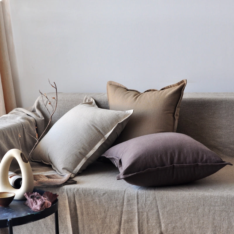 Lea European Linen Pillow 60x60cmhome decoration ,modern home decor 
