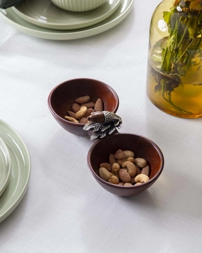 Leaf On Top Wooden Servewearmodern kitchen decor ,kitchen dinner set ,dinnerware 