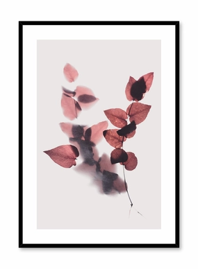 Leaves in Merlot, Posterpop culture themed posters