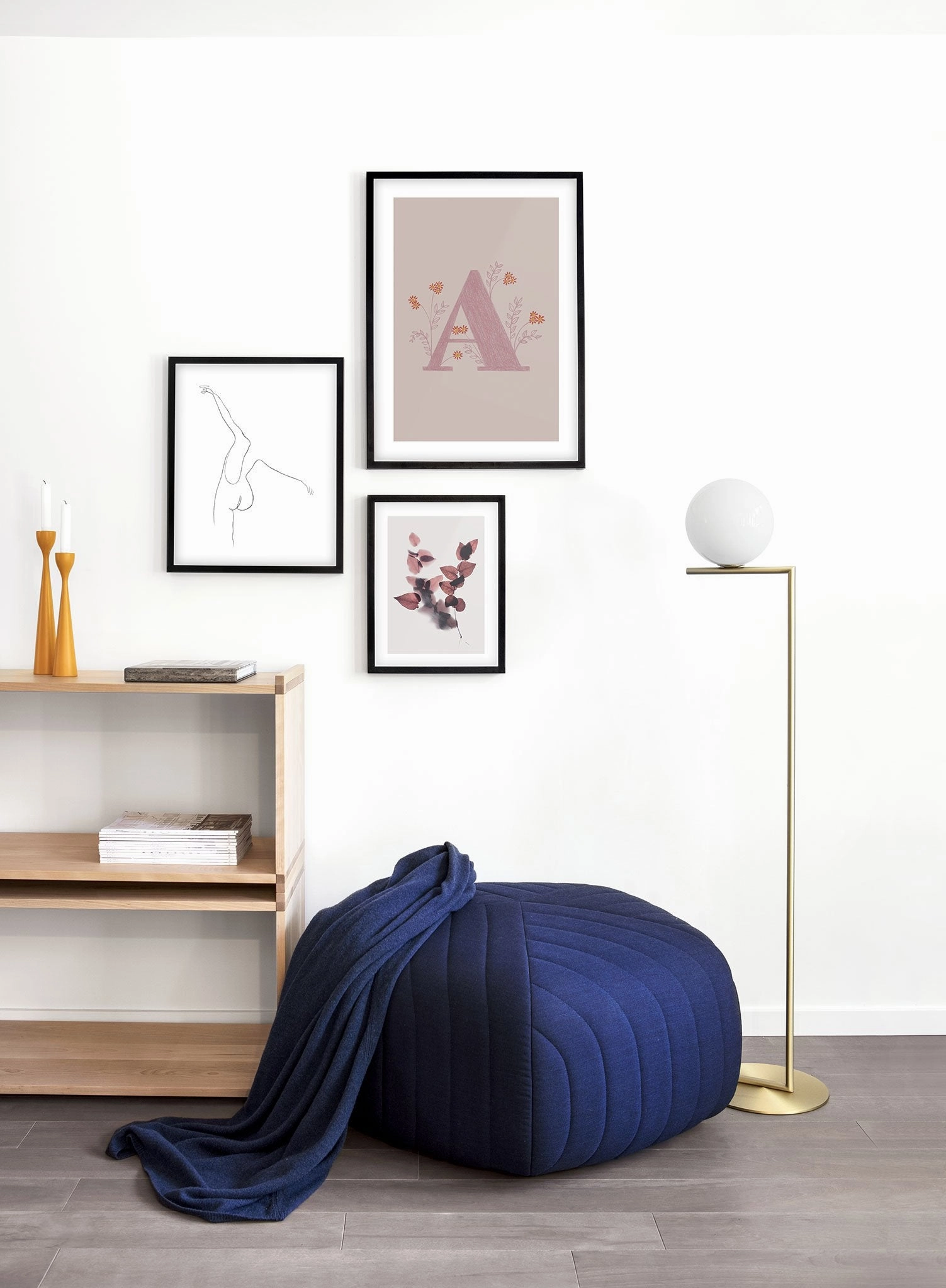 Leaves in Merlot, Poster