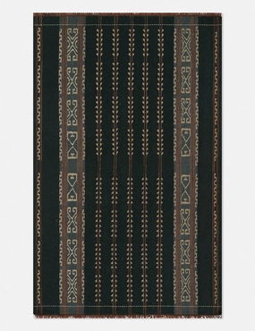 Lemieux et Cie Voltaire Handwoven Wool Rug by Momenimodern color block patchwork rug