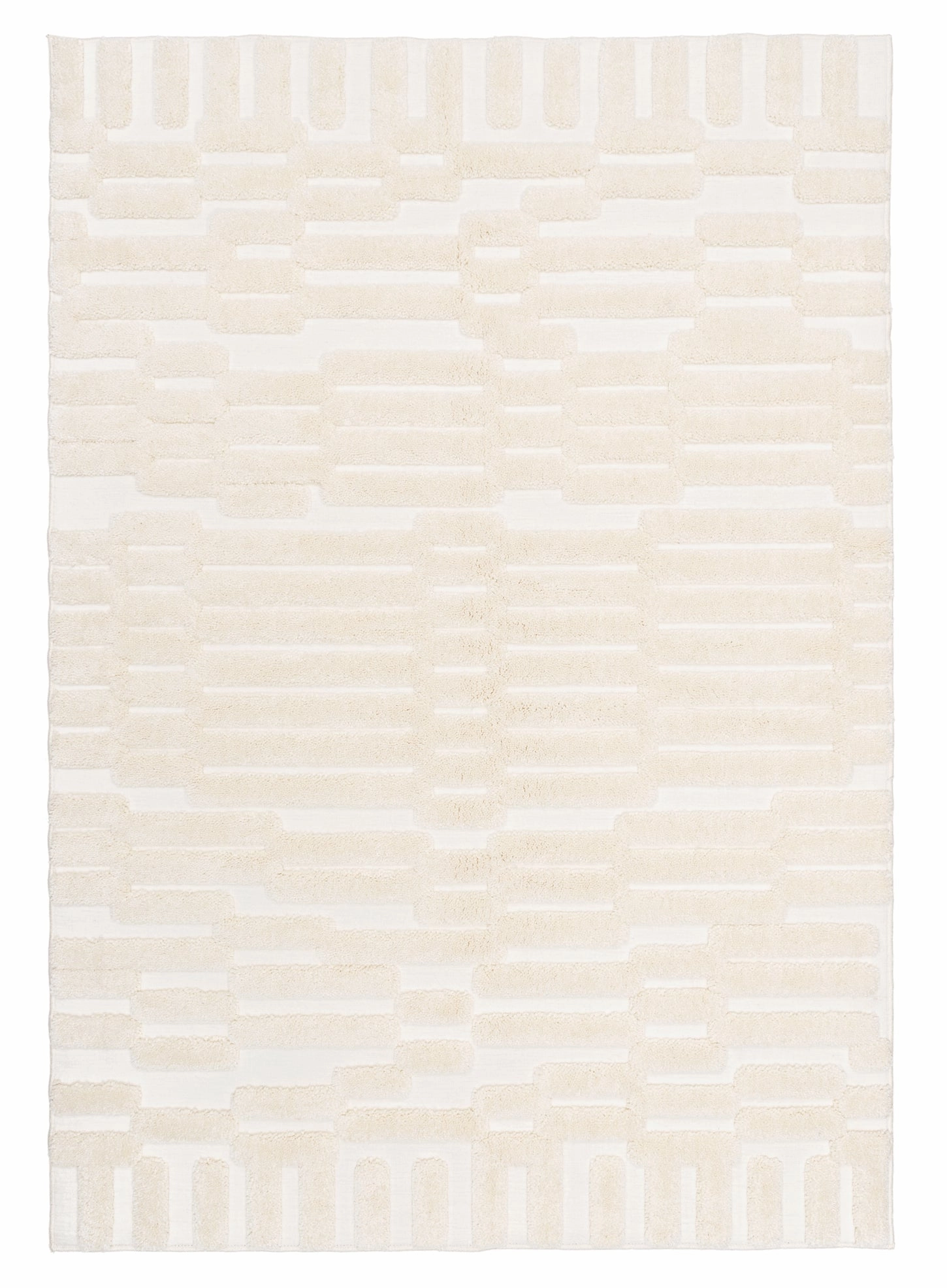 Leneisy Ivory Abstract Rug *NO RETURNS UNLESS FAULTYmodern color block patchwork rug