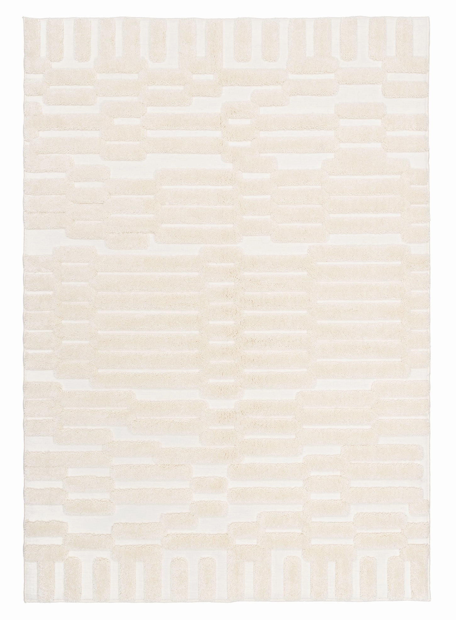 Leneisy Ivory Abstract Rug *NO RETURNS UNLESS FAULTYmodern color block patchwork rug