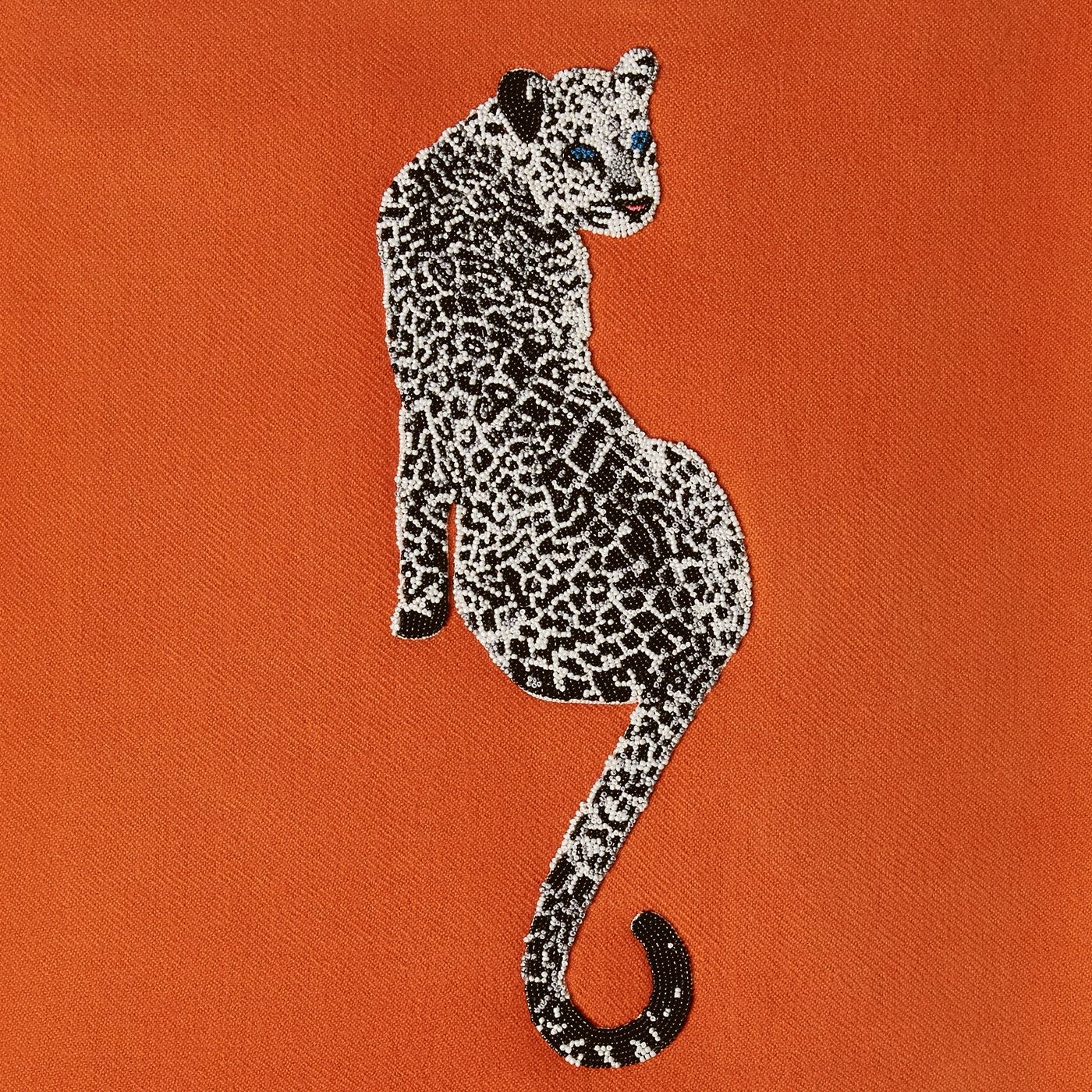 Leopard Embellished Throw