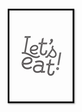 Let's Eat!, Posterpop culture themed posters