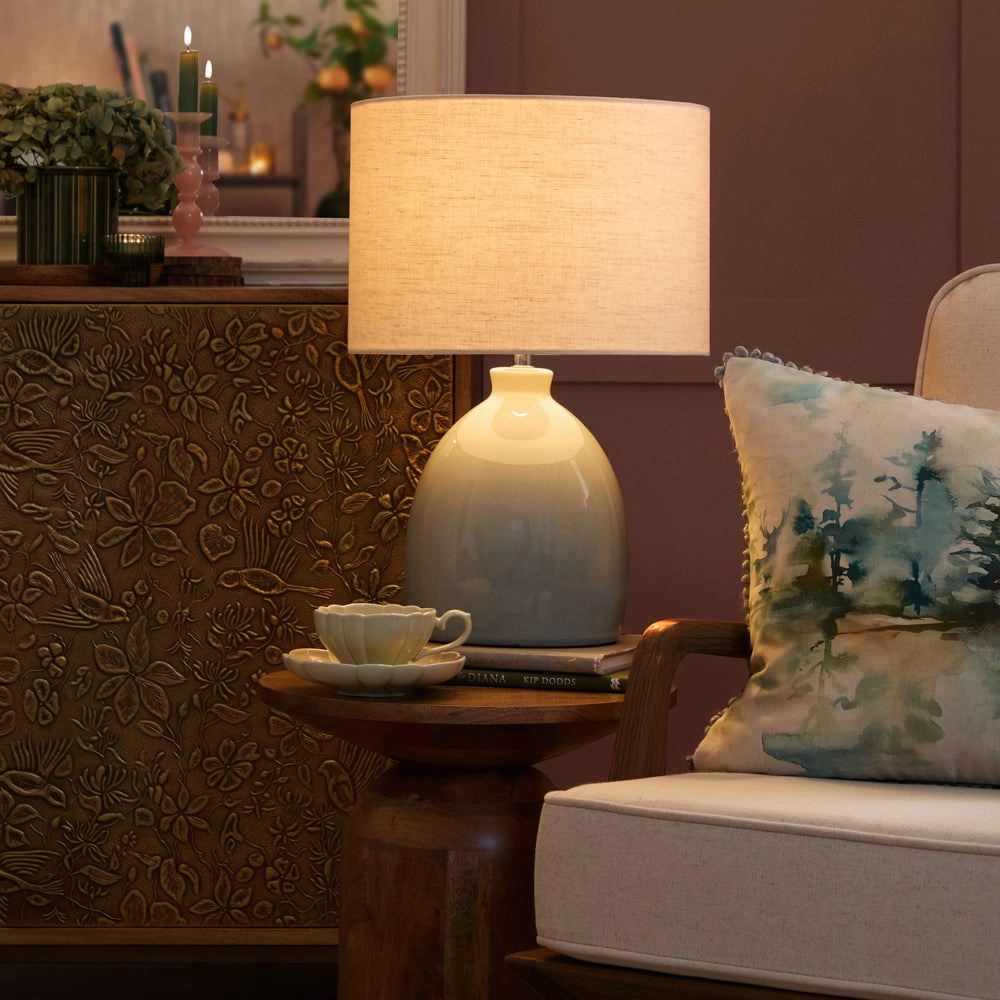 Leura Lamp Base Duck Egg