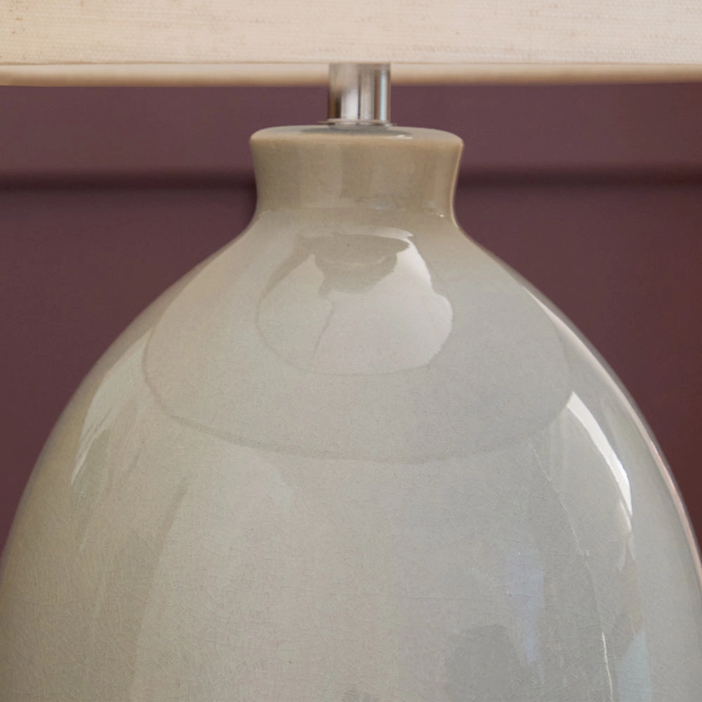 Leura Lamp Base Duck Egg