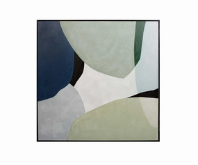 Lily Pad Lake I Oil Paintingnordic style wall decor