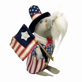 Lincoln Patriotic Mouse Figurenordic style desktop ornaments