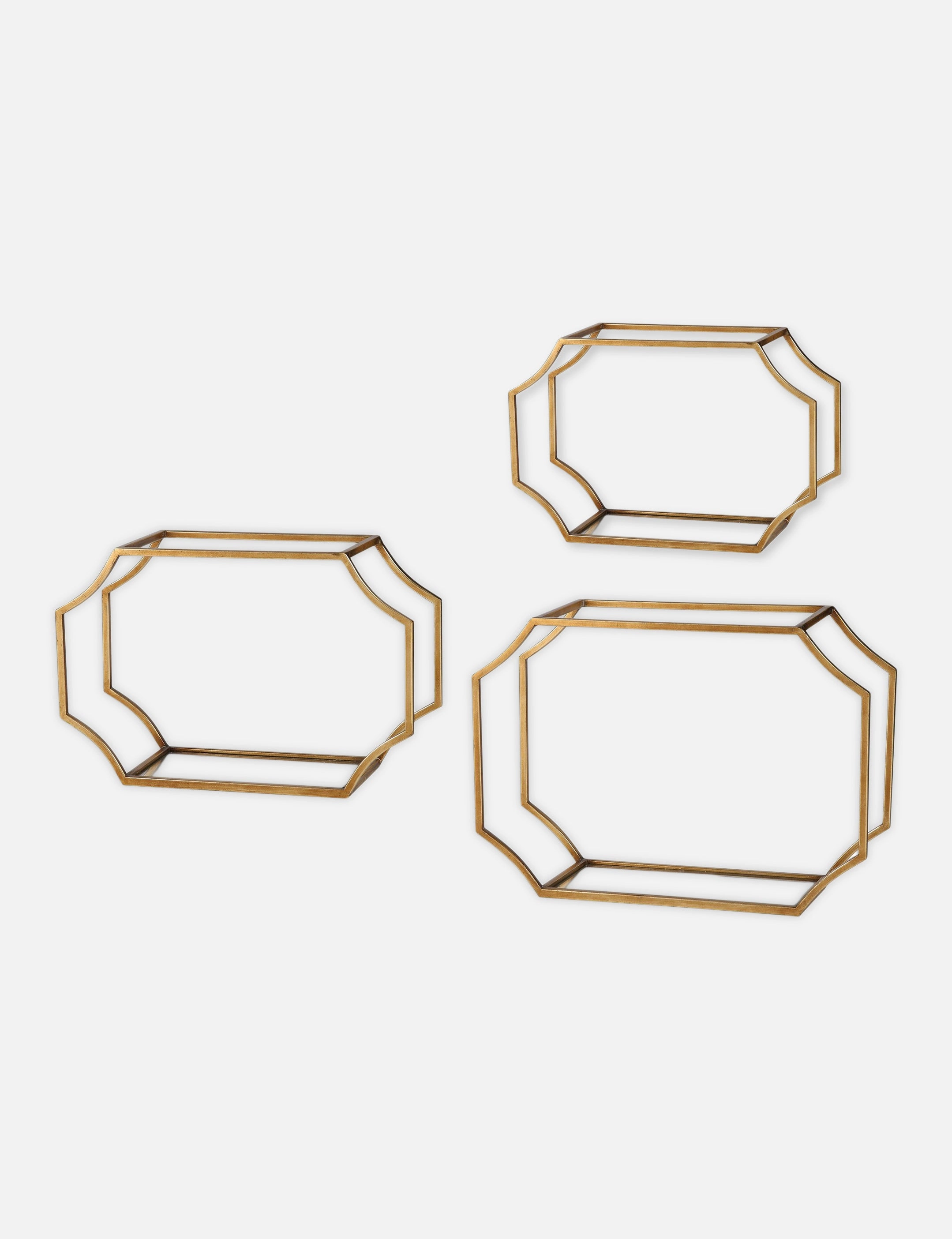 Lindee Shelves (Set of 3) by Grace Feyocknordic style wall decor