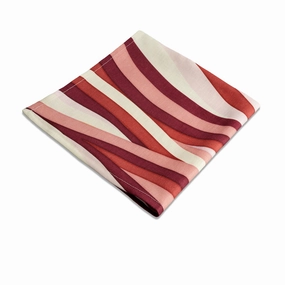 Linen Sateen Landscape Napkins - Pink (Set of 4)nordic style desktop ornaments