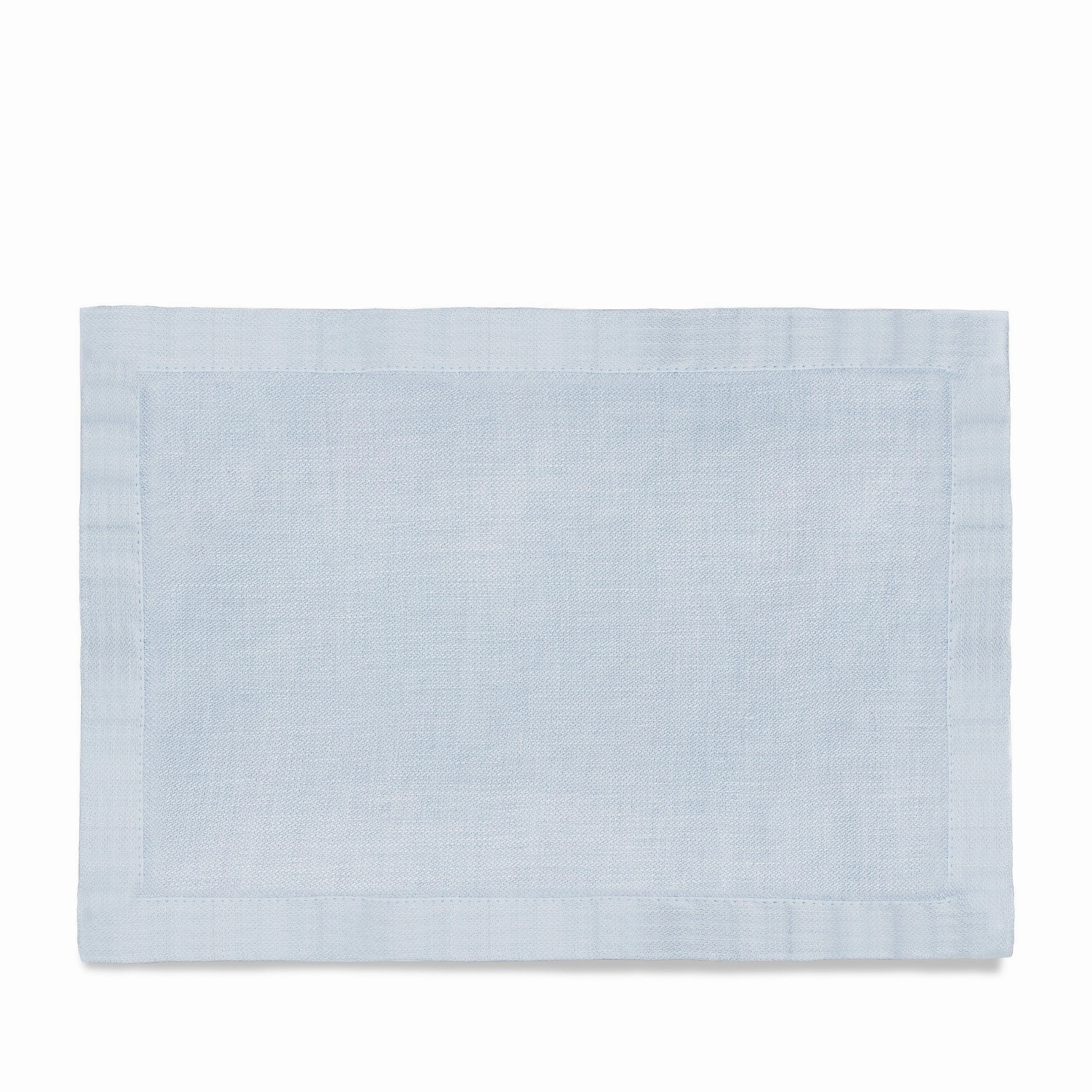 Linen Sateen Placemats - Light Blue (Set of 4)nordic style desktop ornaments