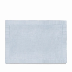Linen Sateen Placemats - Light Blue (Set of 4)nordic style desktop ornaments