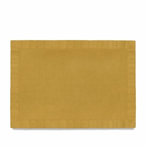Linen Sateen Placemats - Mustard (Set of 4)nordic style desktop ornaments