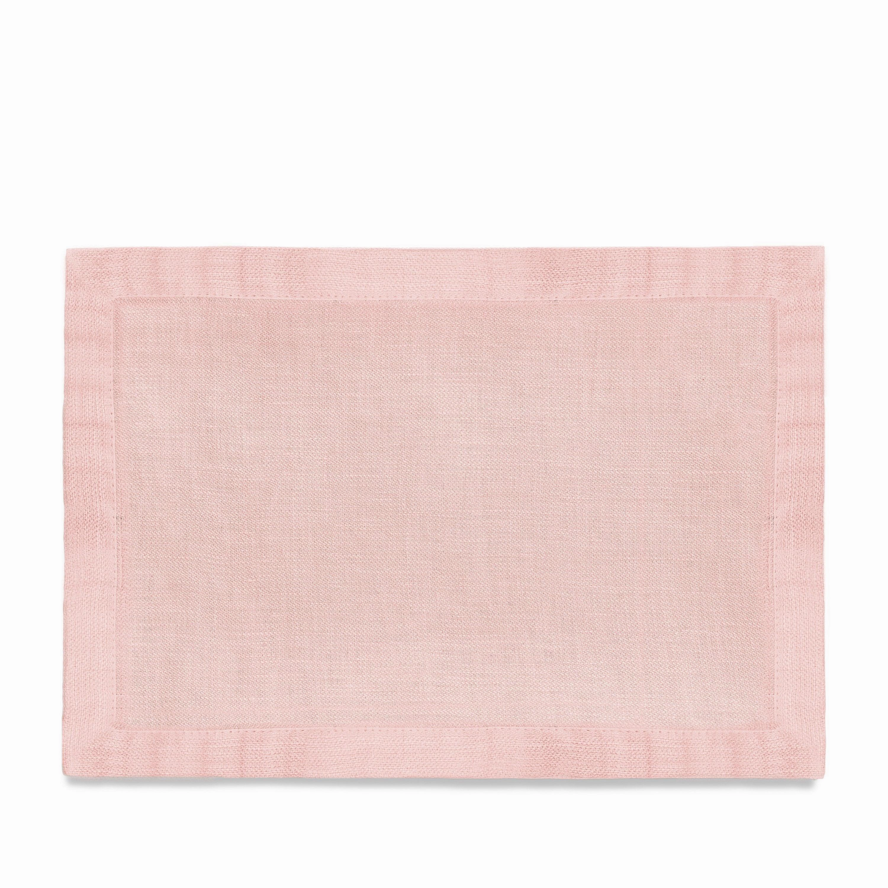 Linen Sateen Placemats - Pink (Set of 4)nordic style desktop ornaments