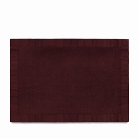 Linen Sateen Placemats - Wine (Set of 4)nordic style desktop ornaments